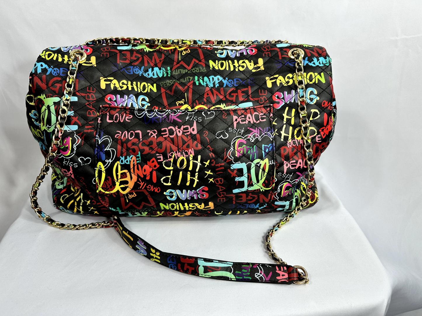 Graffiti Style Medium Duffle Bag