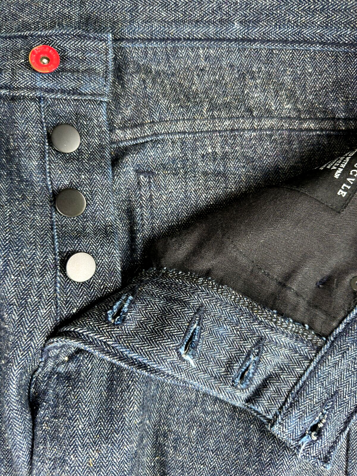 Men's Blvck Scvle Jeans (Black Scale)- Size 34