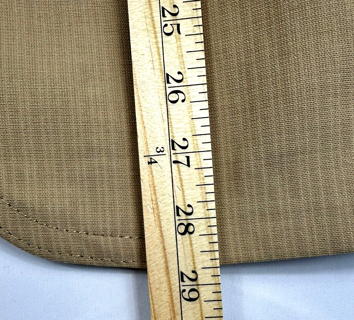 Men's Vintage Beige Textured Double Stitched Blazer- Size 36R