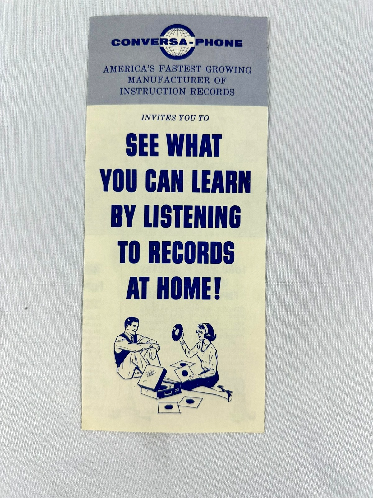 Betty White Presents How To Rhumba Conversa-Phone Institute 1960 Vinyl Record