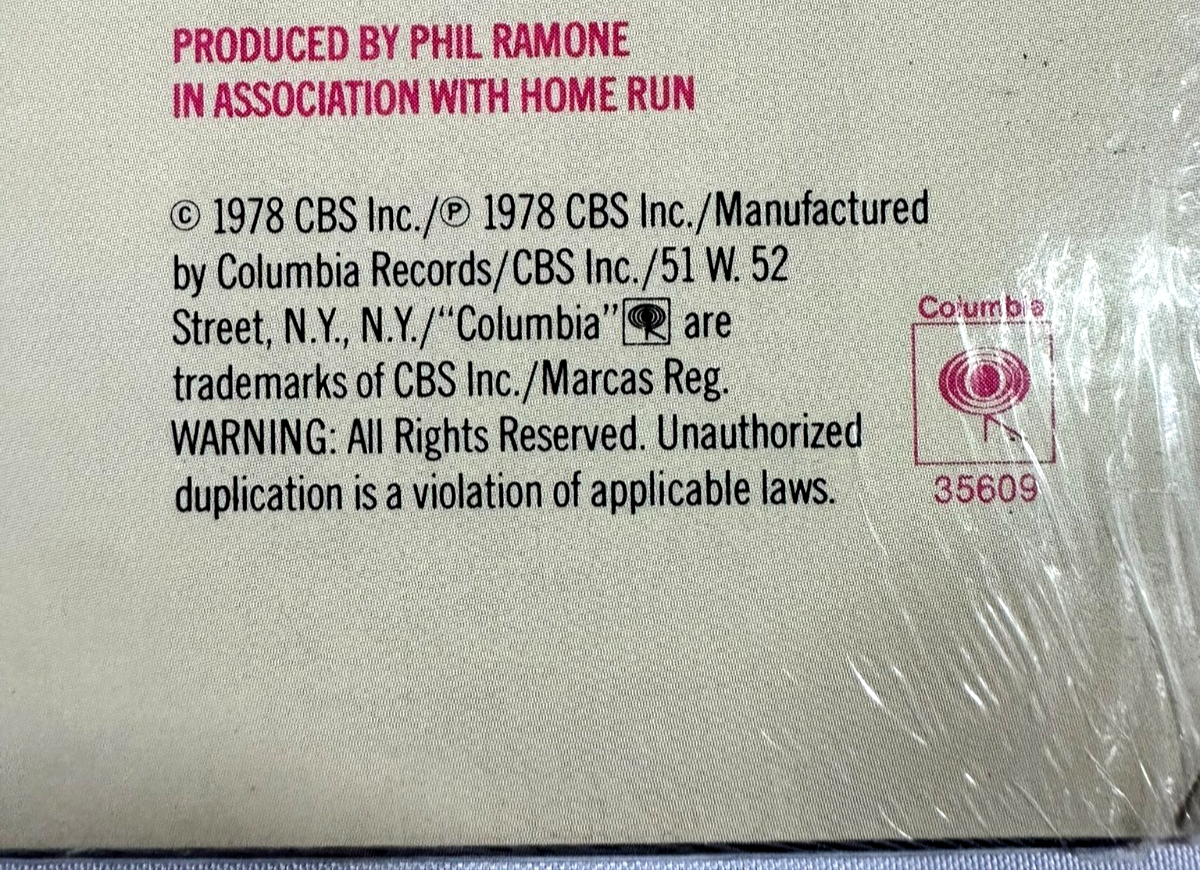 Billy Joel 52nd Street 1978 CBS/ Columbia Records 35609 Vinyl Record