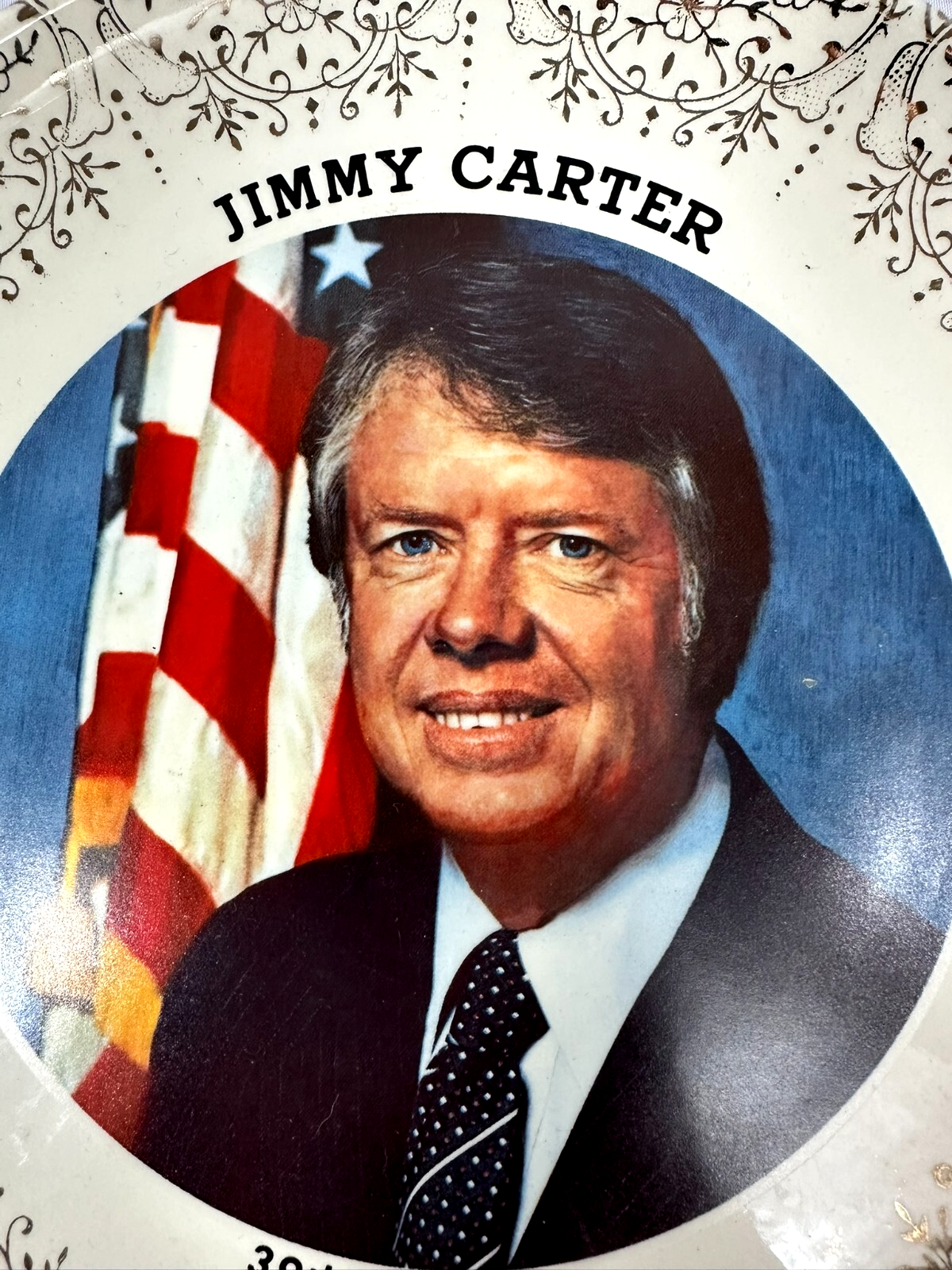 Vintage Collector Plate Jimmy Carter 39th President United States