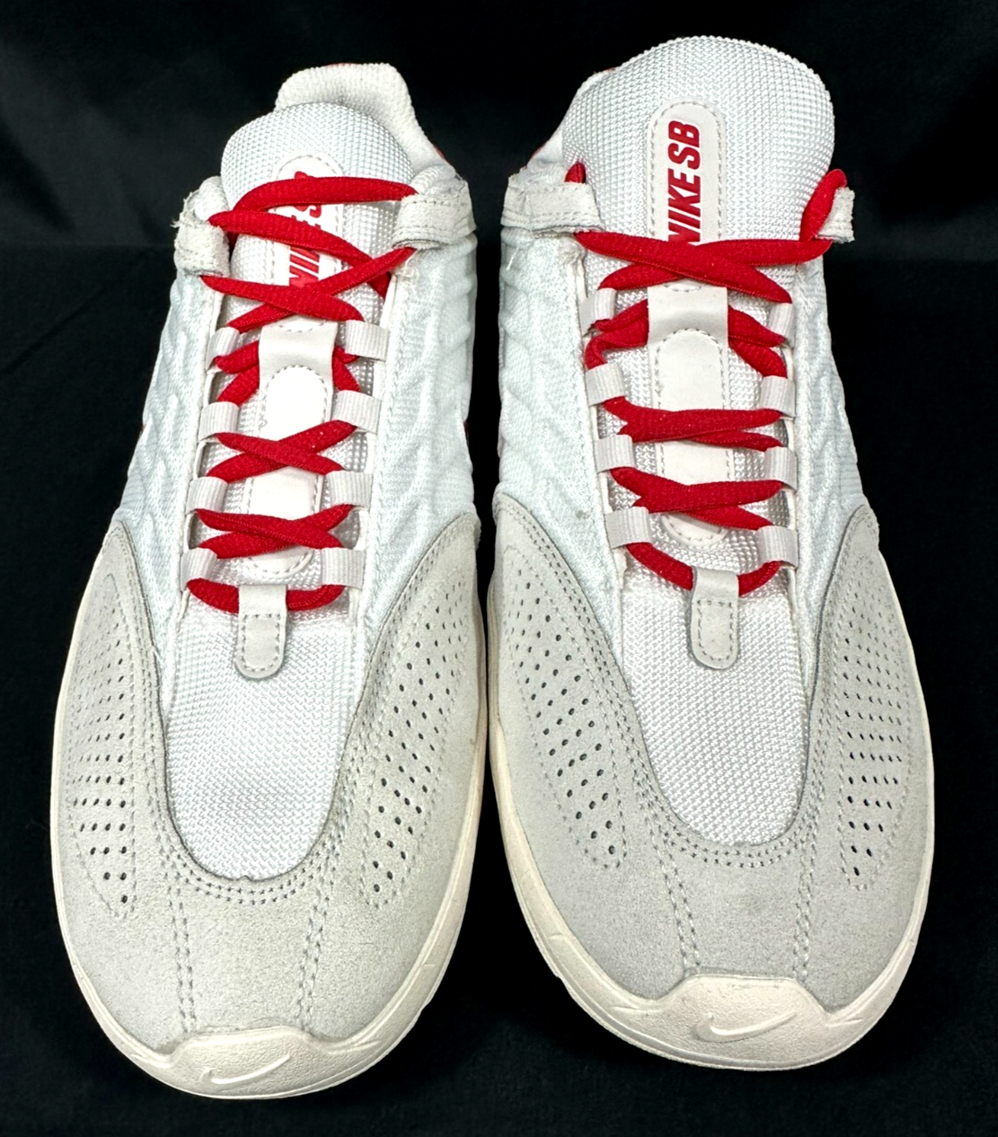 Men's Nike Vertebrae SB Sail University Red- Size 10