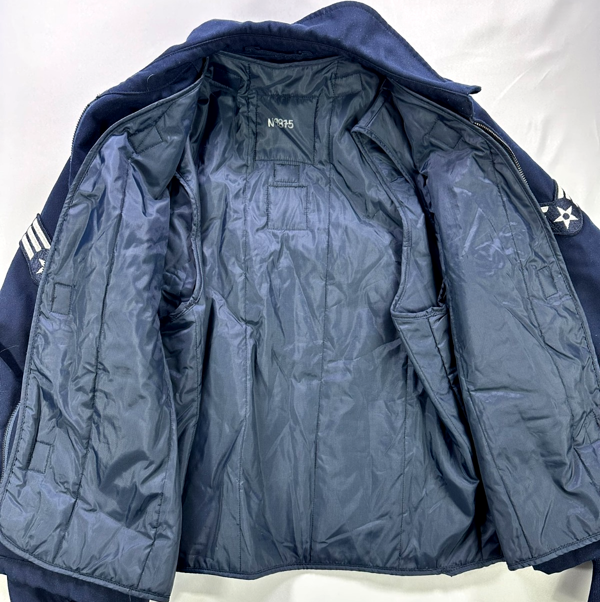 Women's Blue US Air Force Defense Logistics Agency Staff Sargeant Jacket- 16/XL