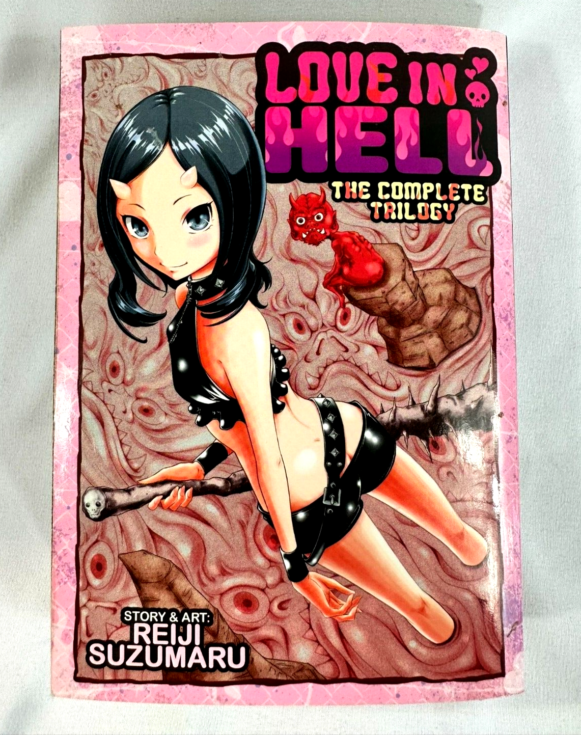 Japanese Anime Graphic and Light Novel Paperback Book LOT (Set of 5)
