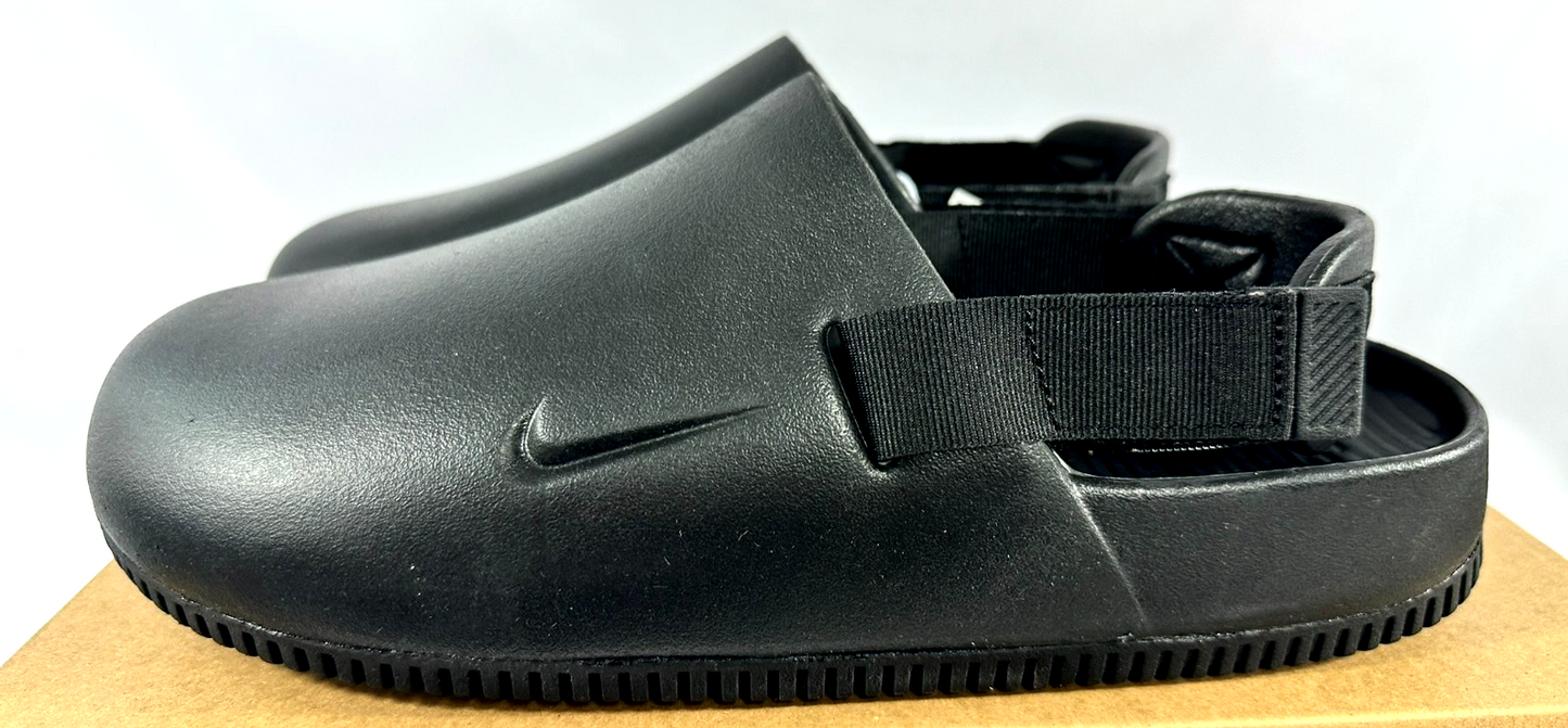 Men's Nike Calm Mule NA Black Slides/Sandals (FD5130-001)- Size 10