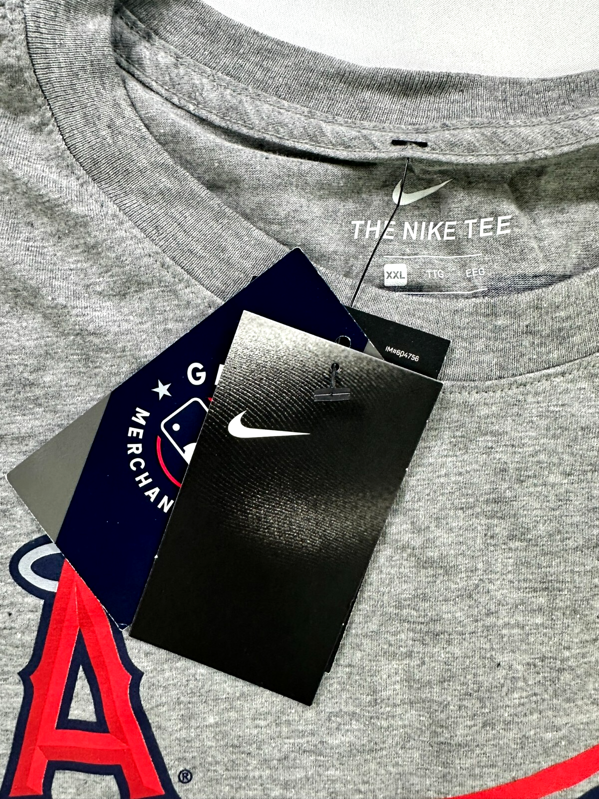 Men's Gray MLB All Star West Shohei Ohtani LA Angels T-Shirt- Size 2XL
