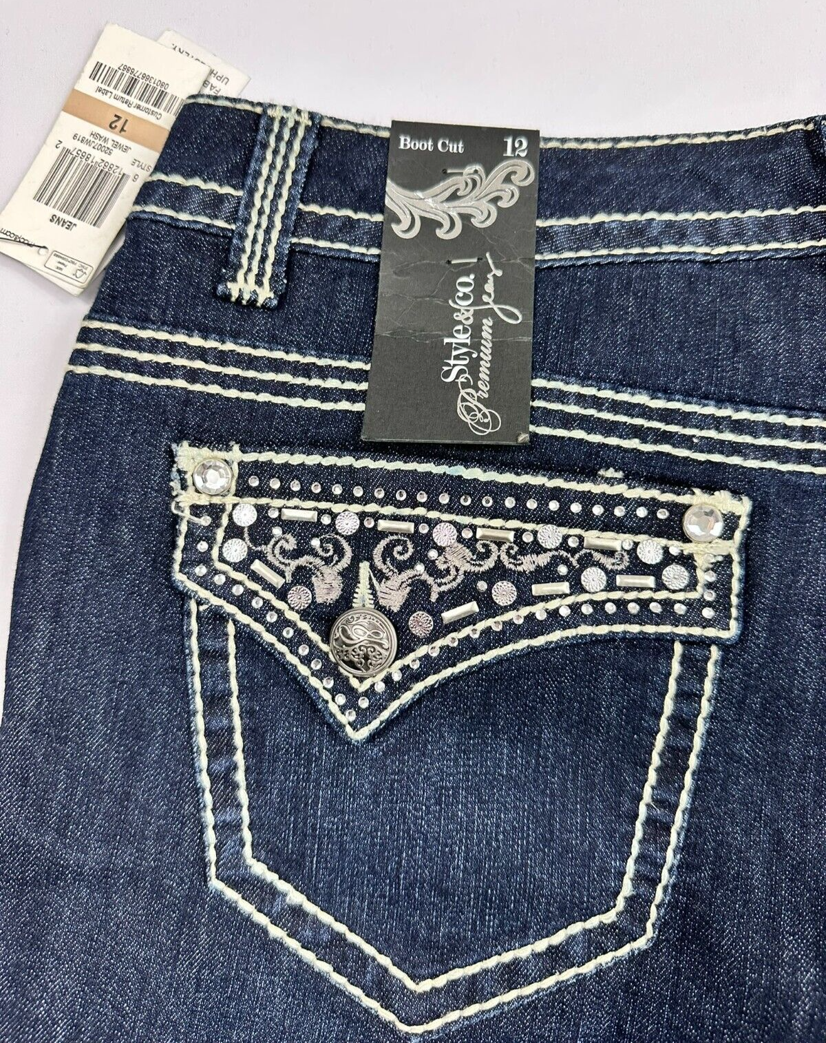 Women's Style & Company Boot Cut Jeans- Size 12