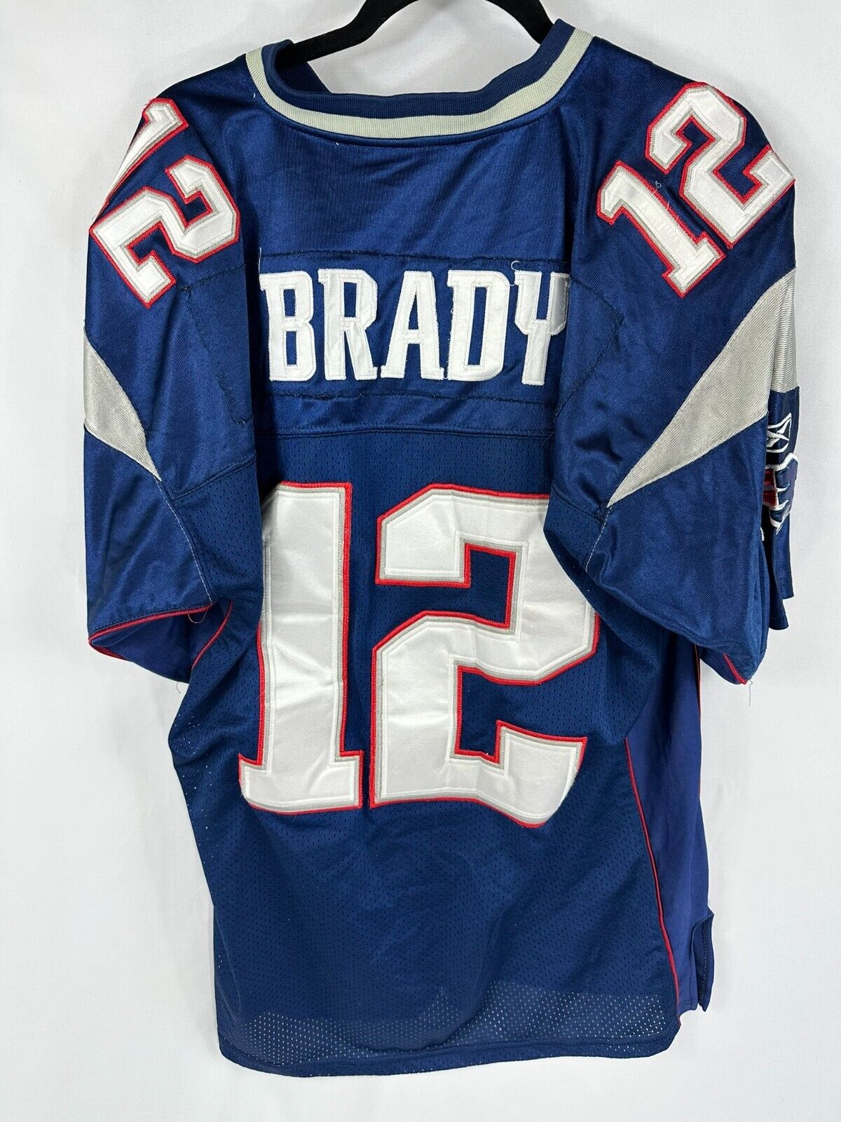 Tom Brady NFL Reebok On Field New England Patriots Football Jersey- Size 50