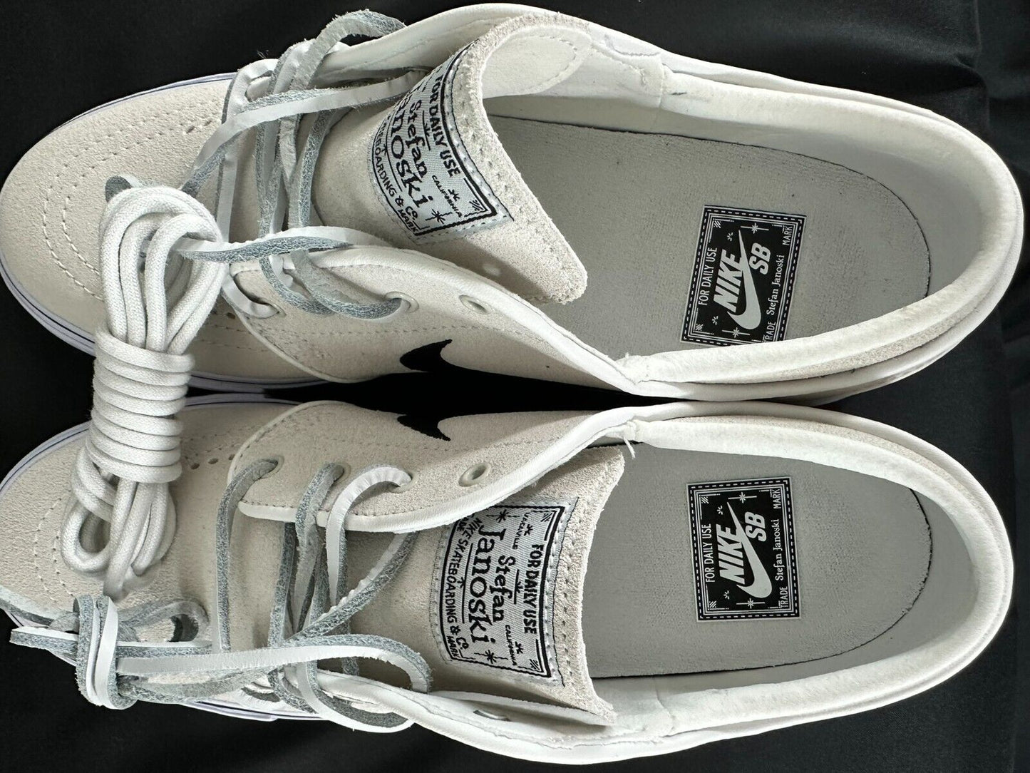 Men's Nike SB Steve Janoski OG+ Summit White Skate Shoes- Size 7