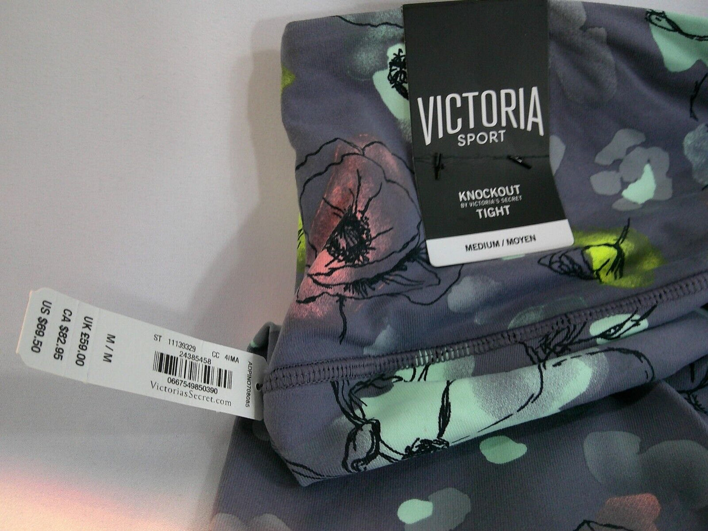 Women's Victoria Sport Leggings (2 Pair Lot)- Small & Medium