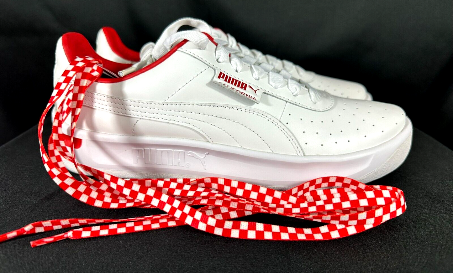 Men's Puma California Drive Thru White Red- Size 10 (In N Out Edition) NIB