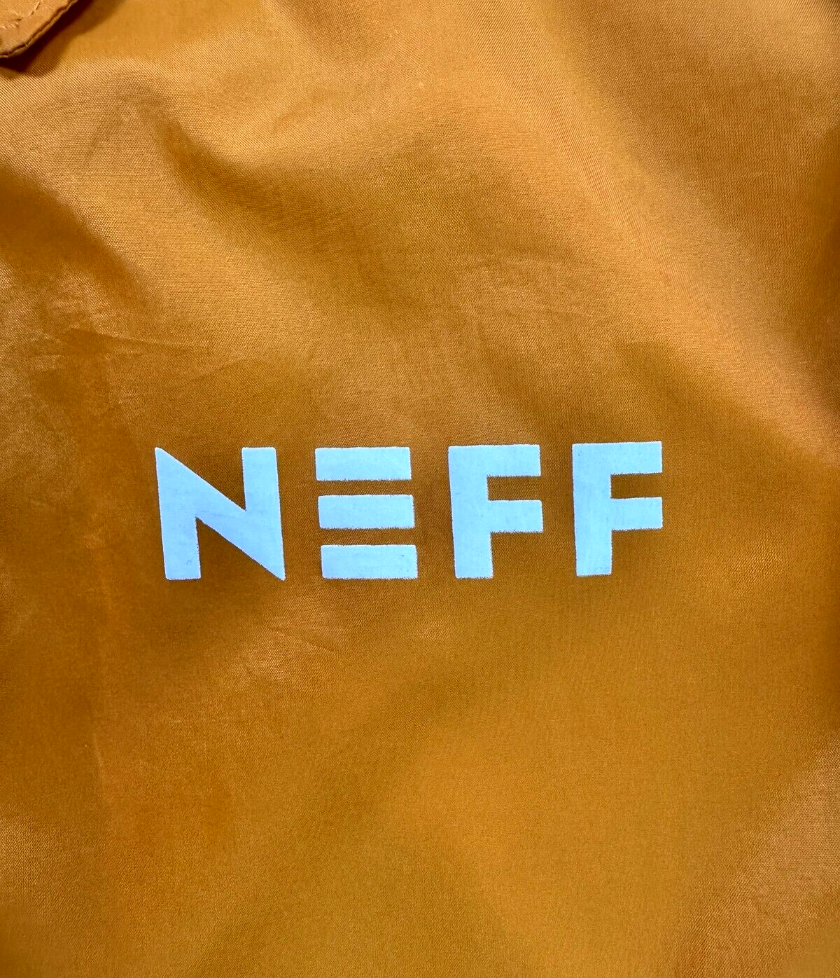 Men's Yellow Neff Skateboarding Rose & Checker Jacket- Size M