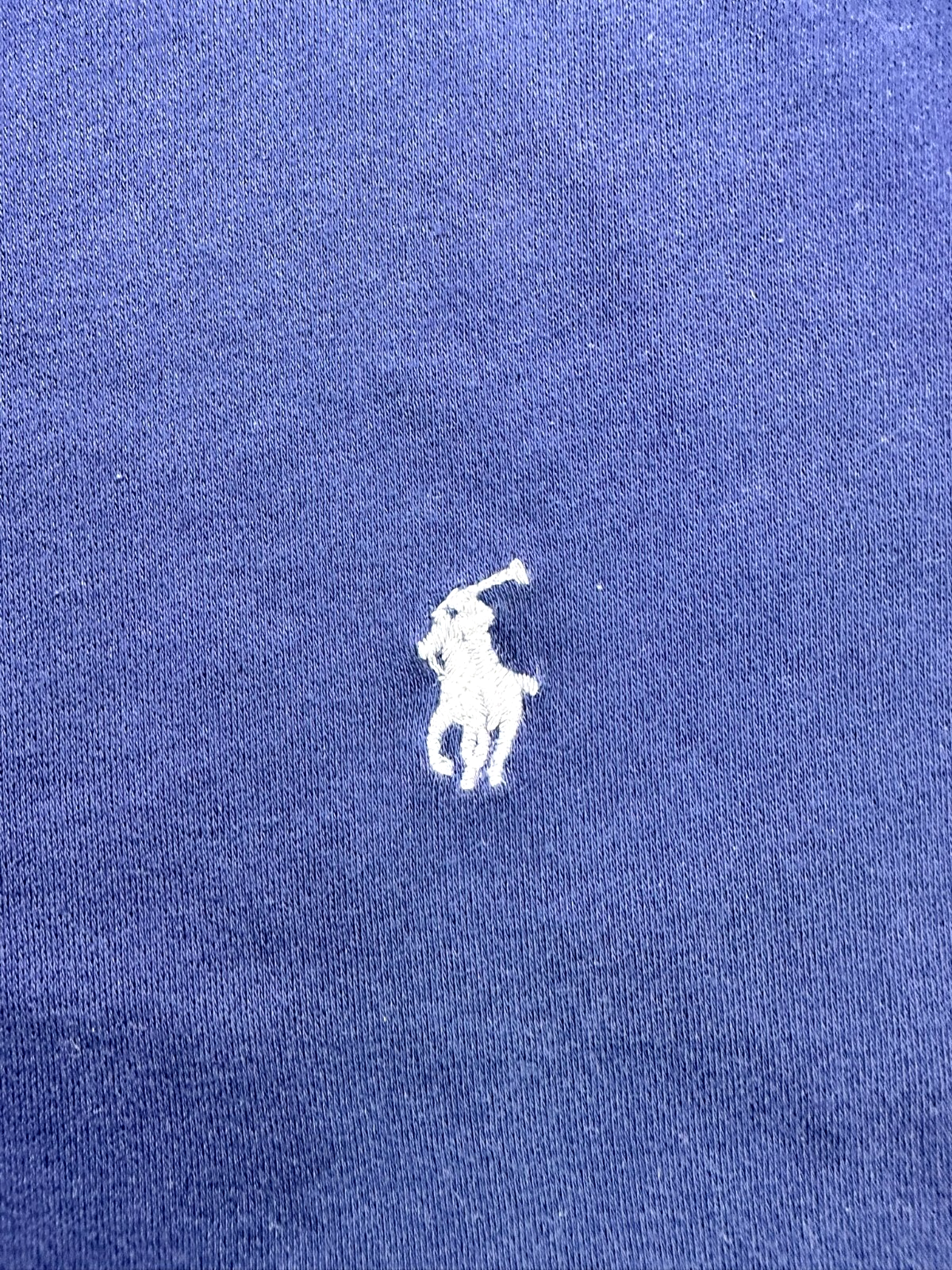 Men's Vintage Polo Golf By Ralph Lauren Navy Blue Long Sleeve Shirt- Size L