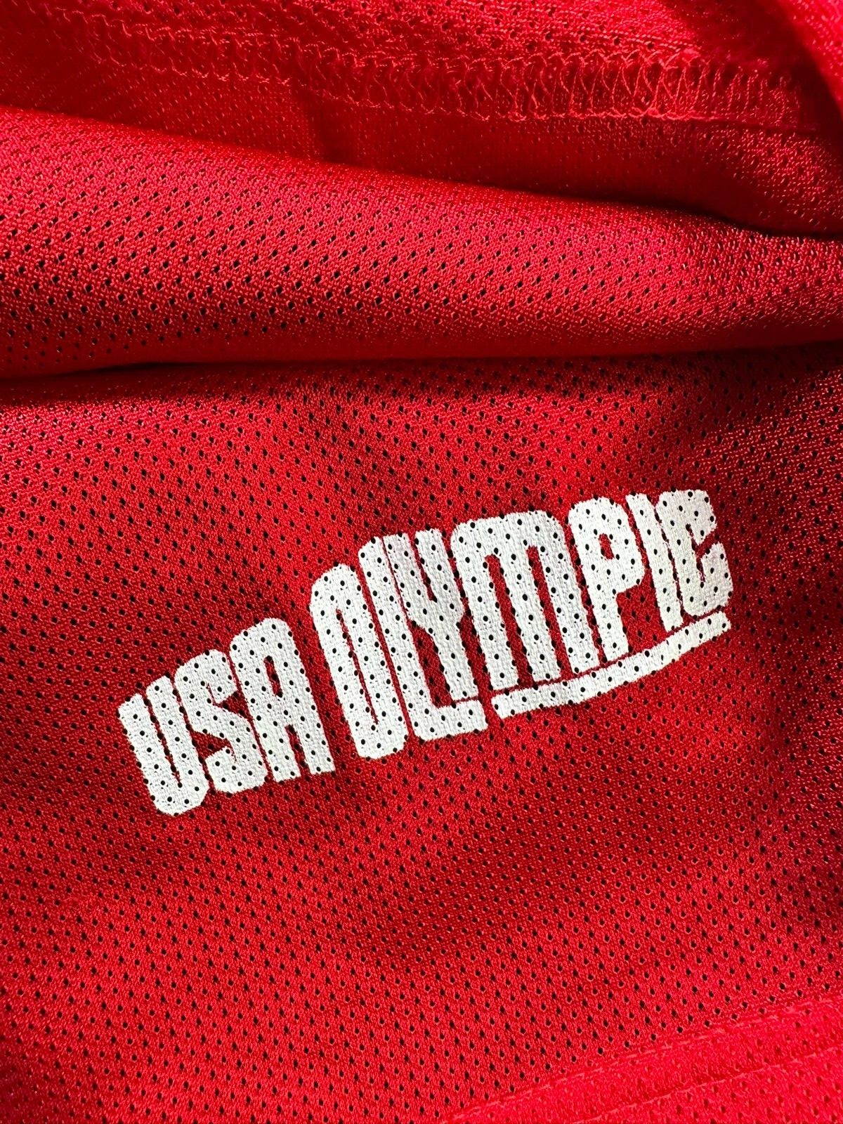 Vintage Teen Boy's USA Olympic Dream Team Practice Basketball Jersey- Size L