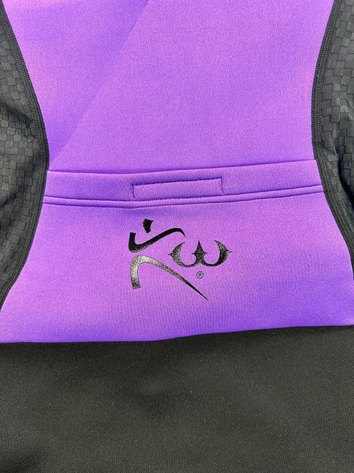 Women's Purple & Black Kutting Weight SweatTech Neoprene Sauna Suit- Size S
