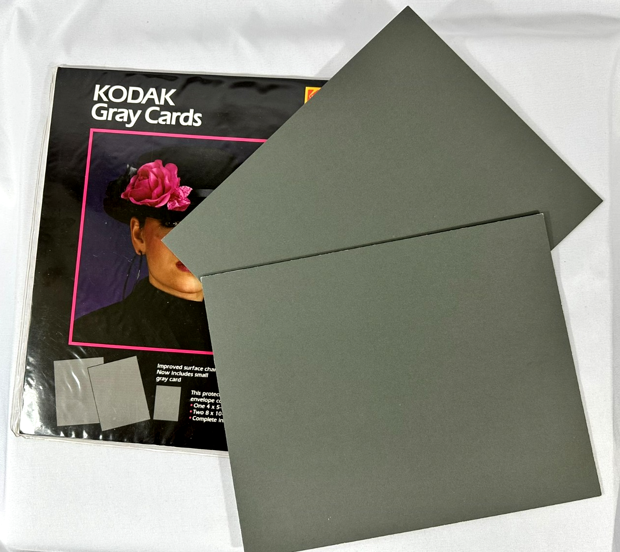 Vintage Kodak Photography Gray 8" x 10" Cards