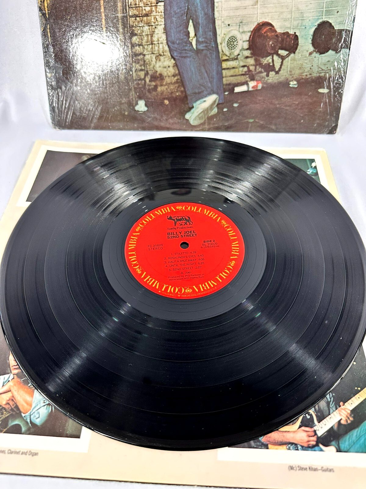Billy Joel 52nd Street 1978 CBS/ Columbia Records 35609 Vinyl Record