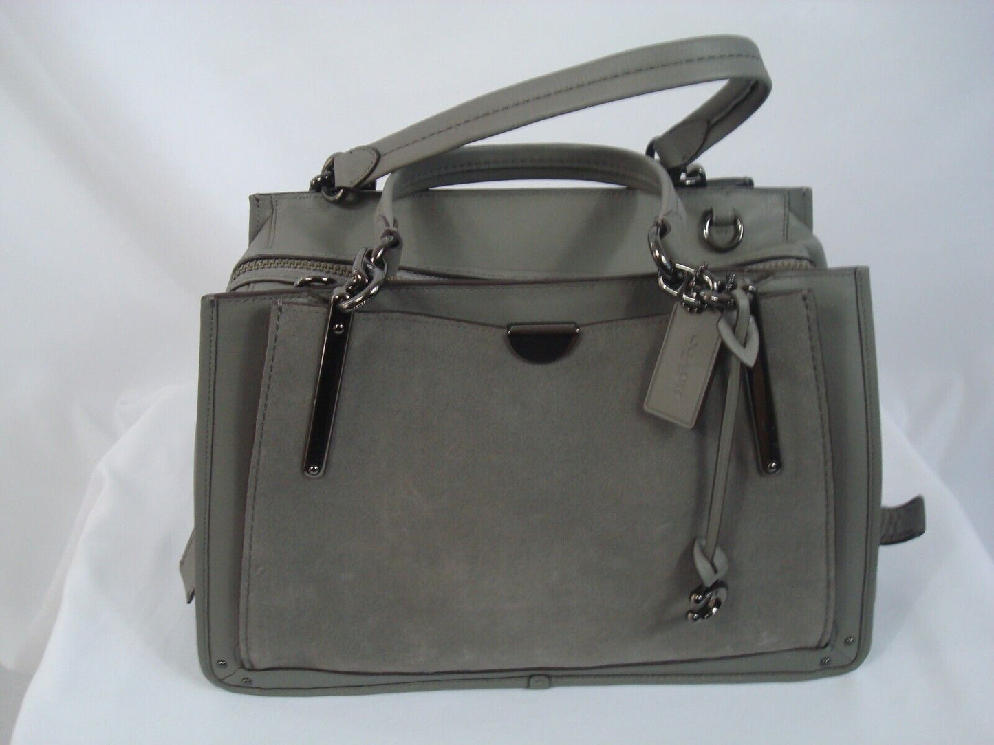 Coach Heather Grey Dreamer Handbag- 32316