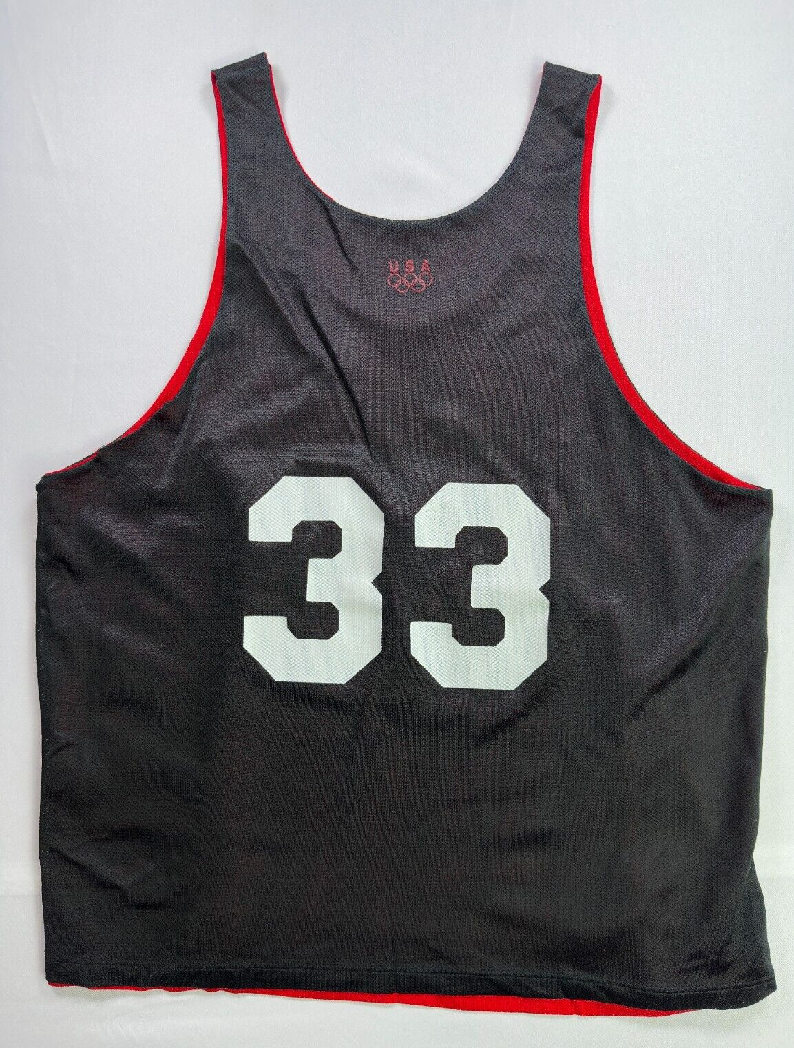 Vintage Teen Boy's USA Olympic Dream Team Practice Basketball Jersey- Size L