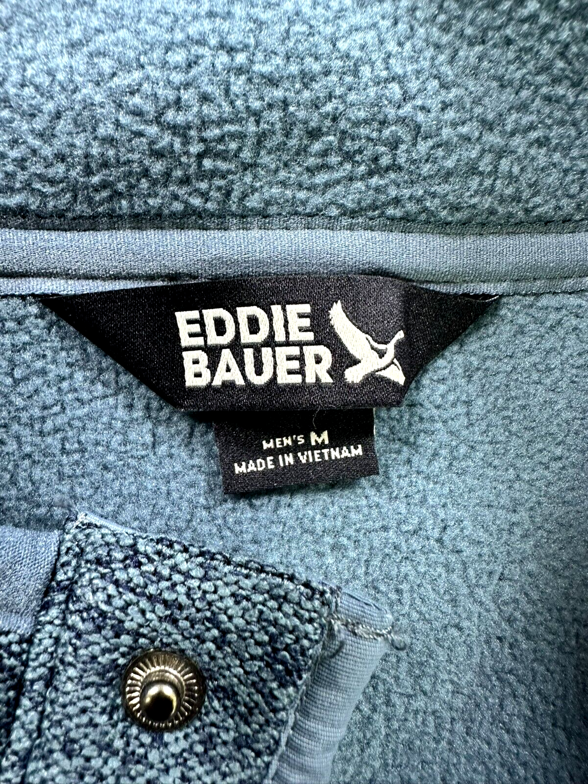 Men's Blue Eddie Bauer Pullover- Size M