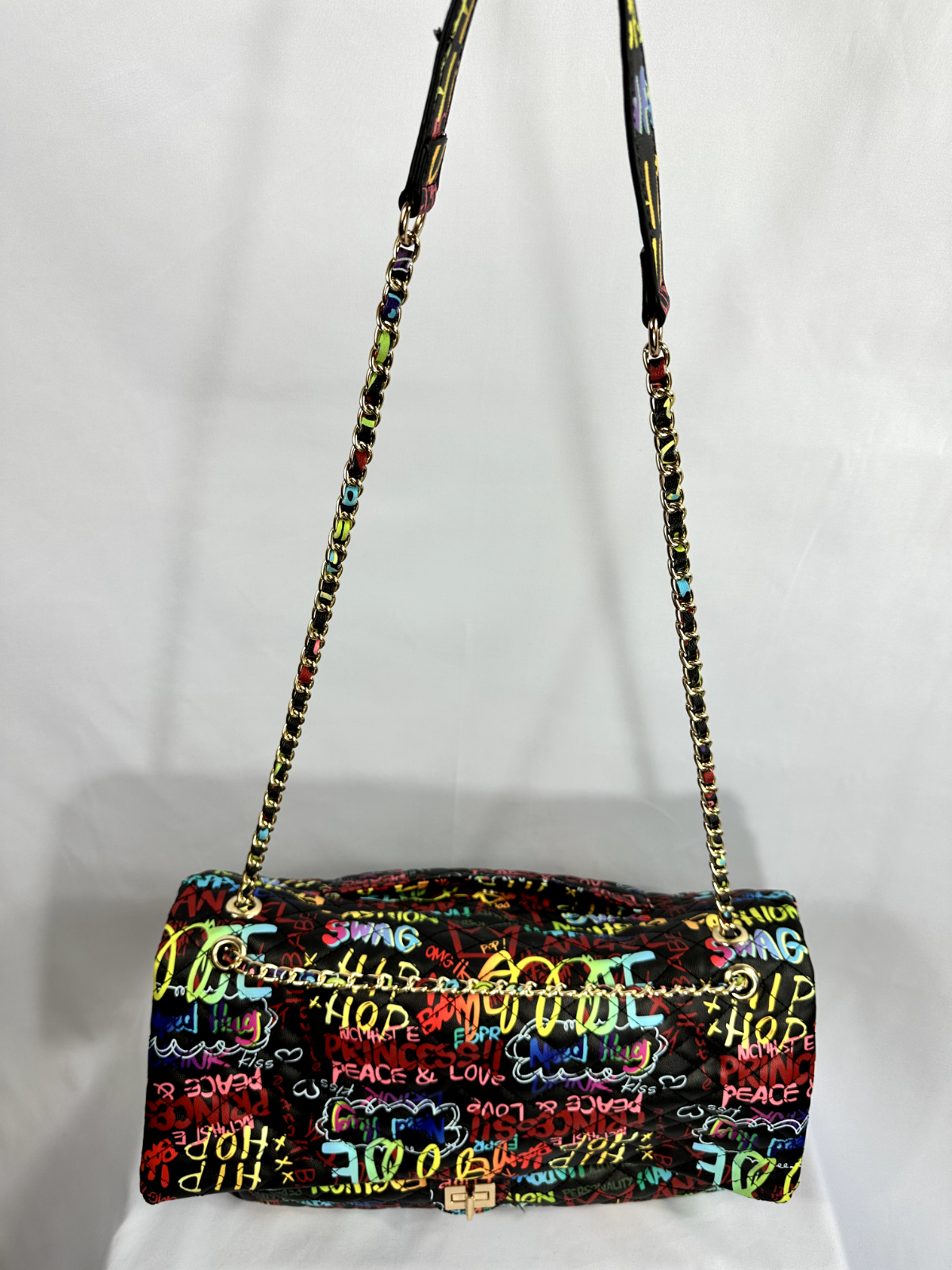 Graffiti Style Medium Duffle Bag