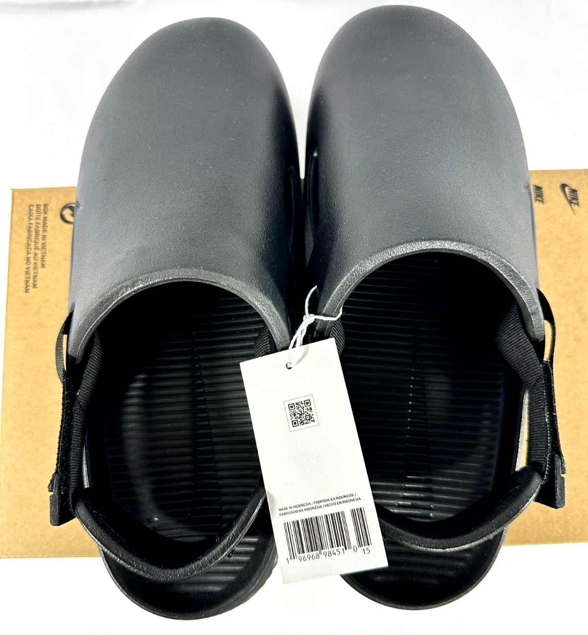 Men's Nike Calm Mule NA Black Slides/Sandals (FD5130-001)- Size 10