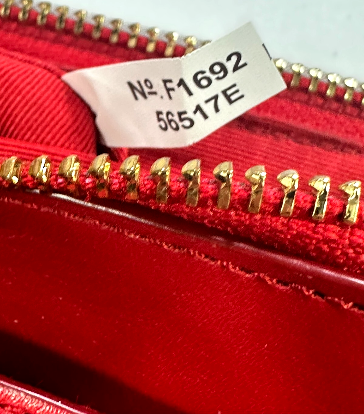 Coach Red Leather East West Crossbody Bag (56517E)