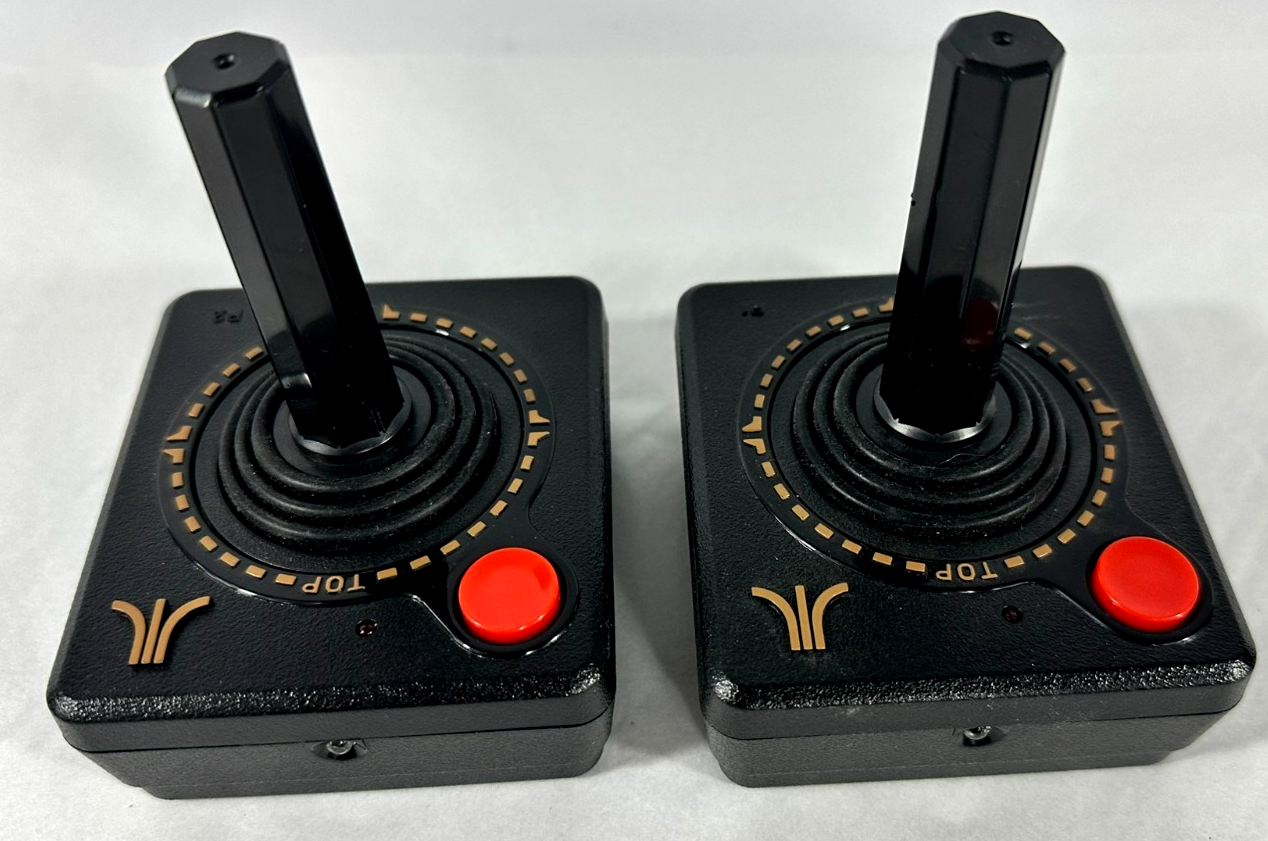 Atari 2600 Flashback P1 & P2 Wireless Controllers (Set)