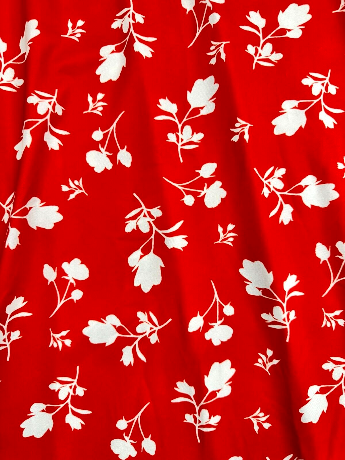 Women's Lily By Farmiana Red & White Stretch Sundress- Size L