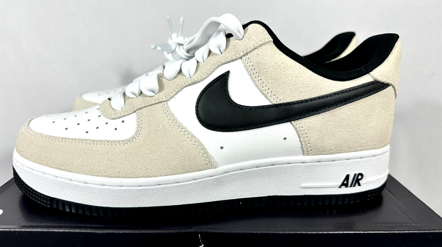 Men's Nike Air Force 1 '07 LV8 White/White/Black (IB6388-100) Size 11