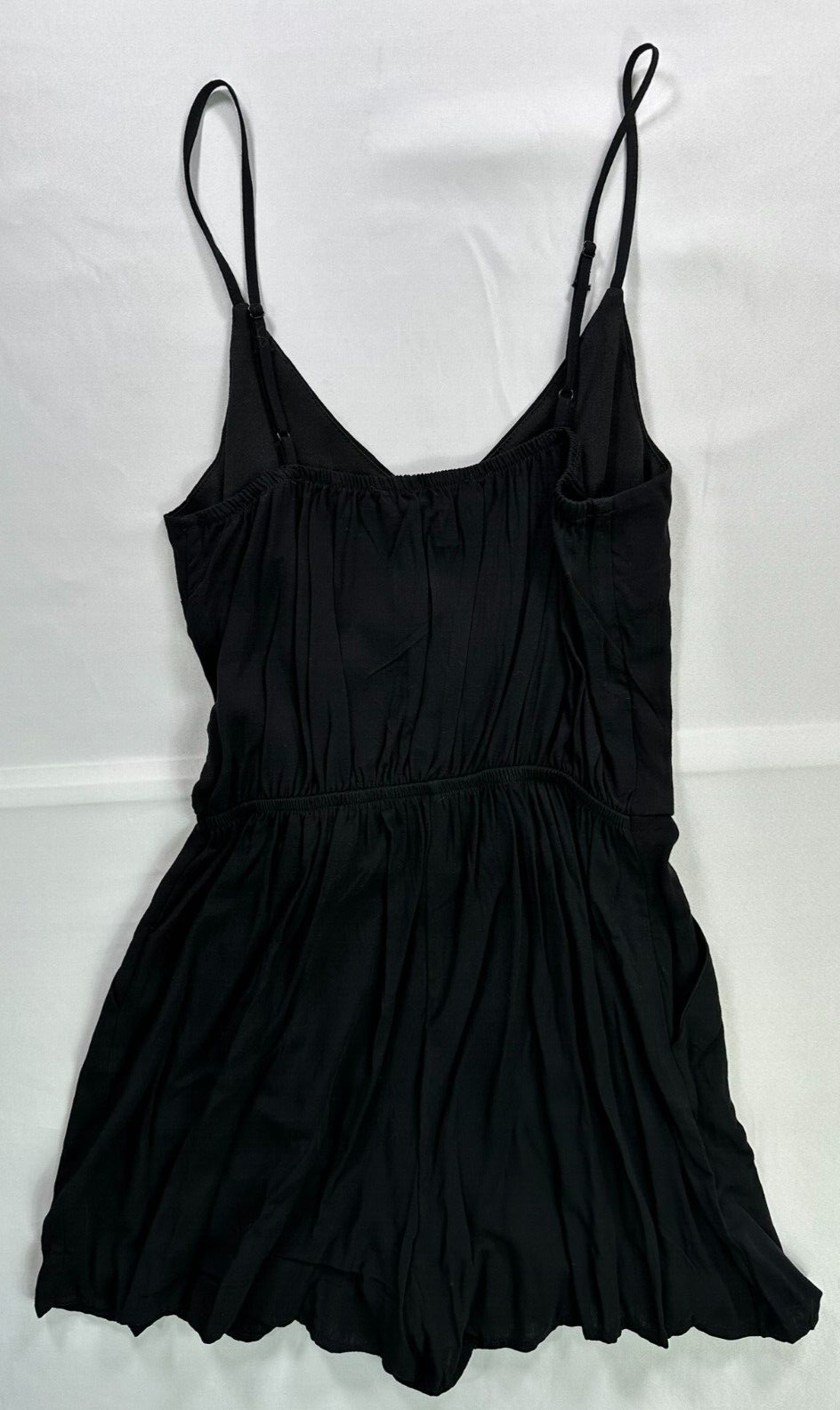 Women's Black One Heart Los Angeles Romper- Size XS