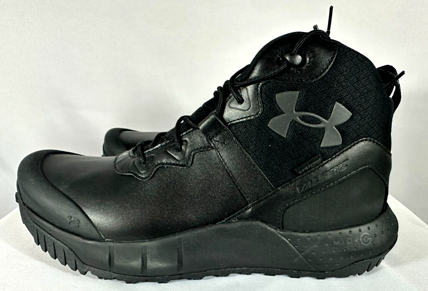 Men's UNDER ARMOUR MG Valsetz Leather Waterproof 6" Tactical Boot (3024334-001)