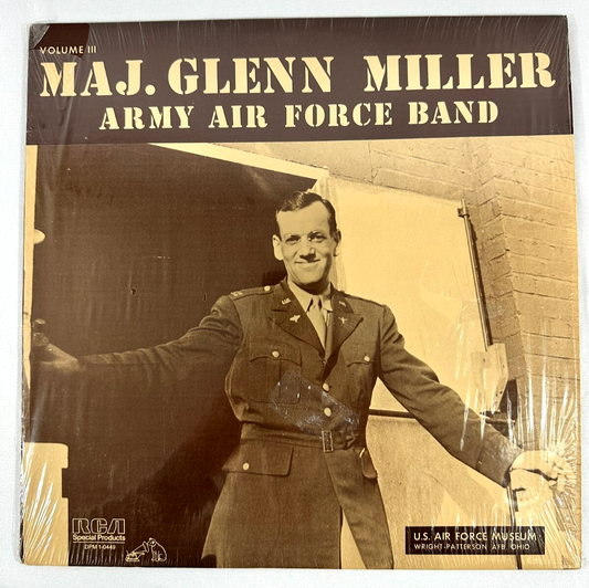Major Glenn Miller Army Air Force Band Volume 3 RCA Vinyl Record