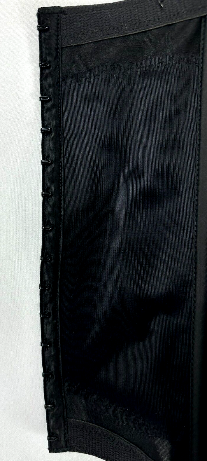 Maidenform Black Corset Instant Slimmer Waist Trainer Flexible Boning- Size L