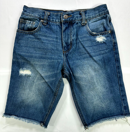 Women's Epic Threads Distressed Cut Off Denim Bermuda Shorts- Size 10