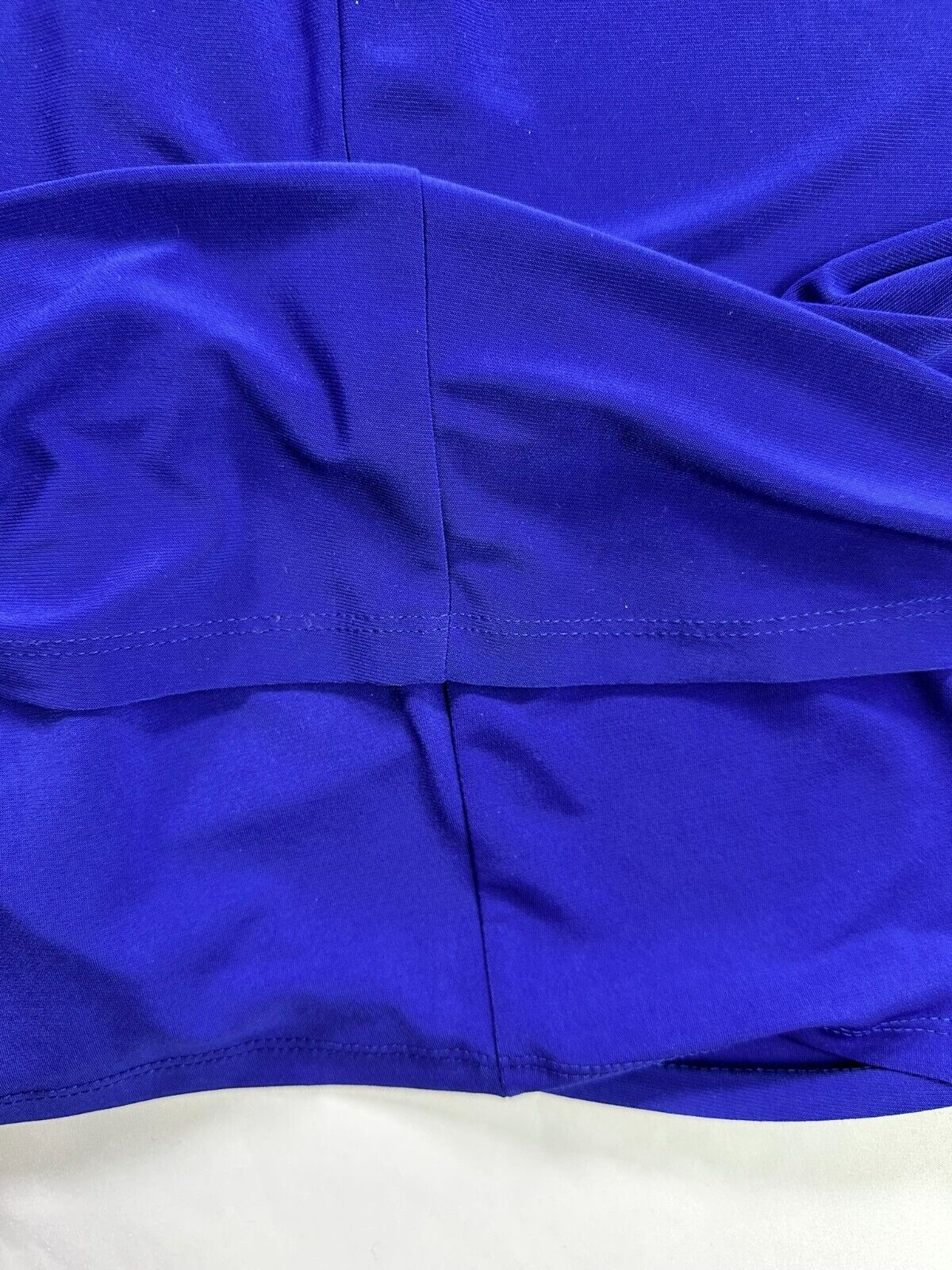Women's Ralph Lauren Holiday Cannes Blu Ruched Dress- Size 4
