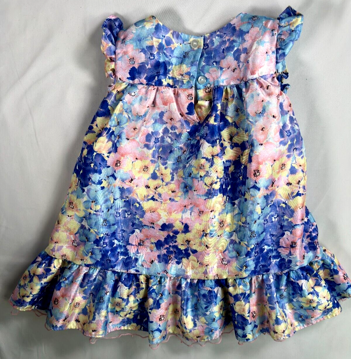 Kids Girls Bonnie Baby Floral Pattern Dress- 24 Months
