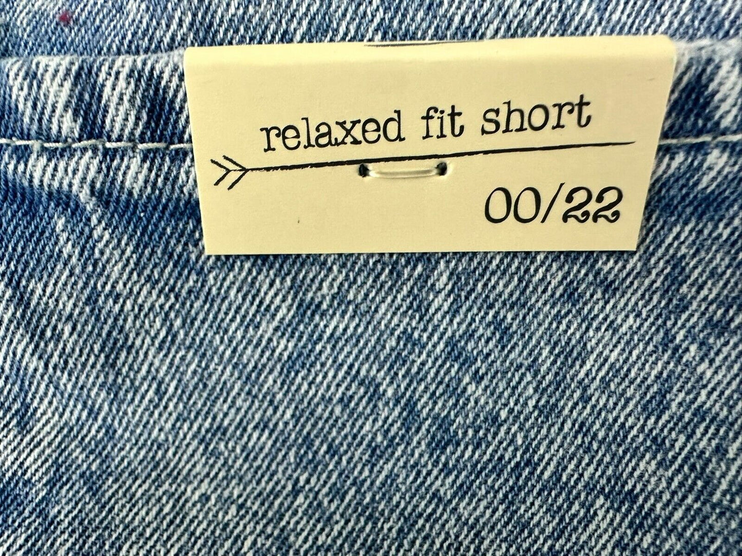 Girls Youth Banjara Sequin Studded Mid Rise Cutoff Jean Shorts- Size 00/22