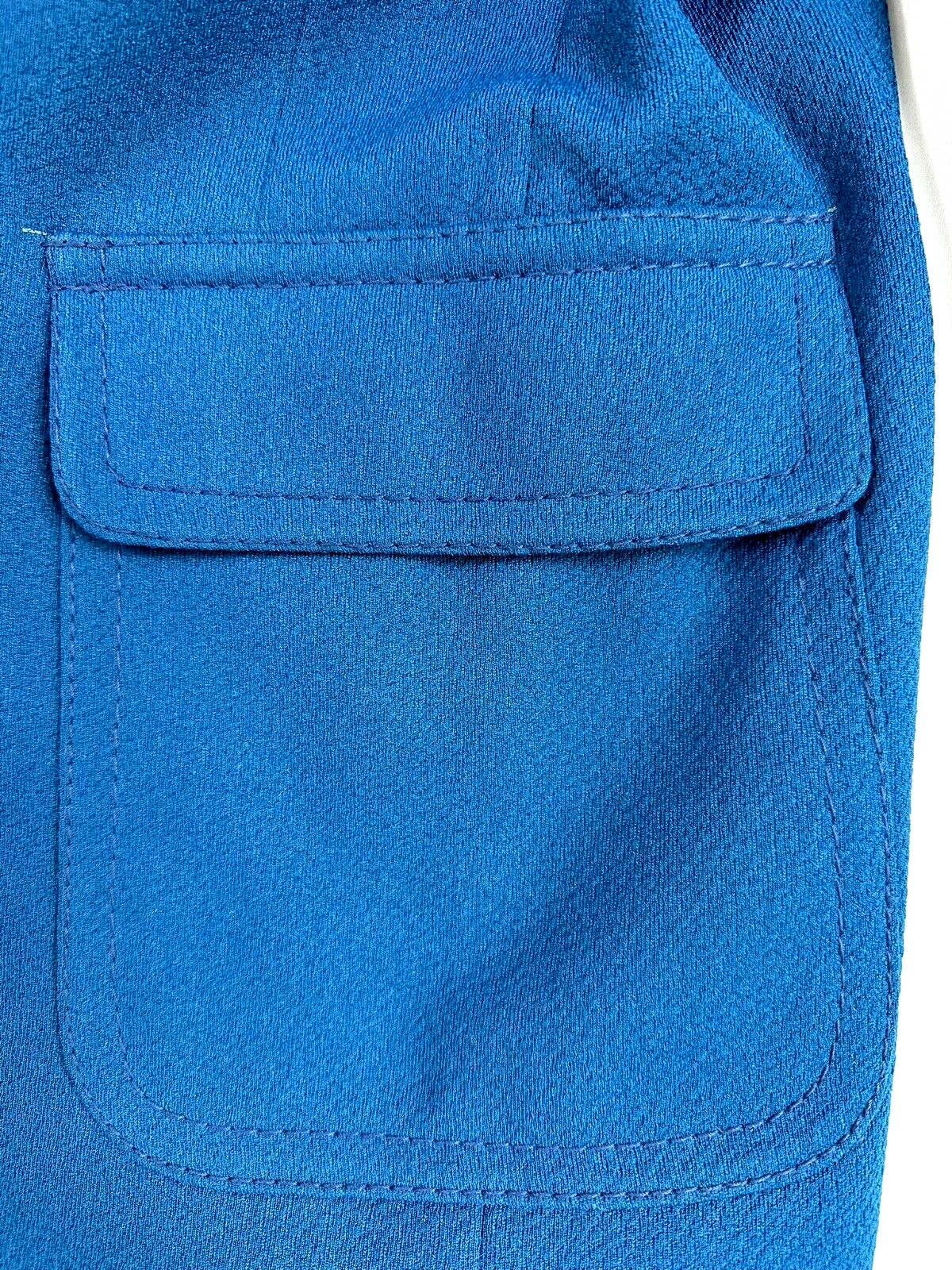 Men's Vintage Blue Textured Blazer- Size 36R