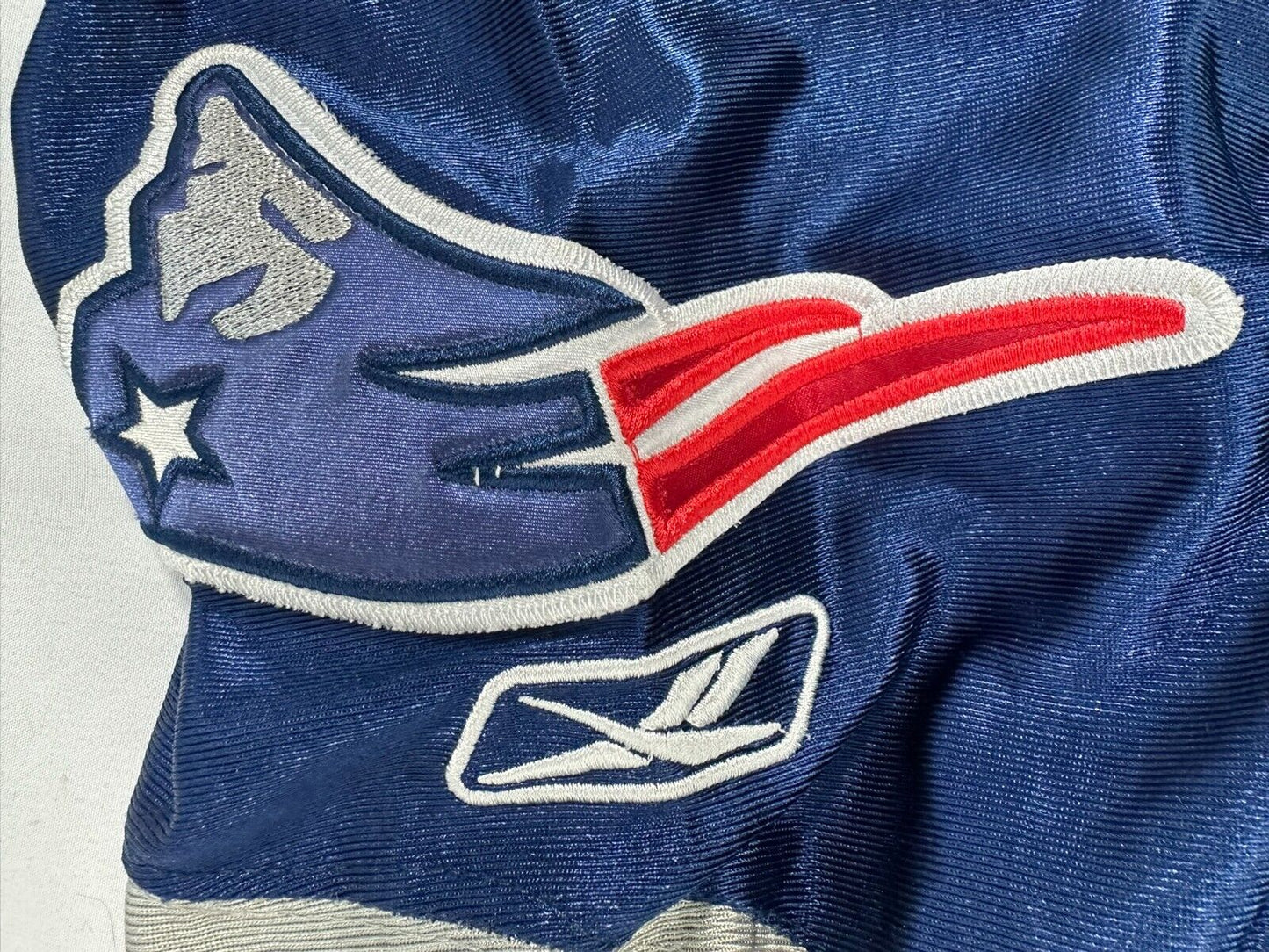 Tom Brady NFL Reebok On Field New England Patriots Football Jersey- Size 50