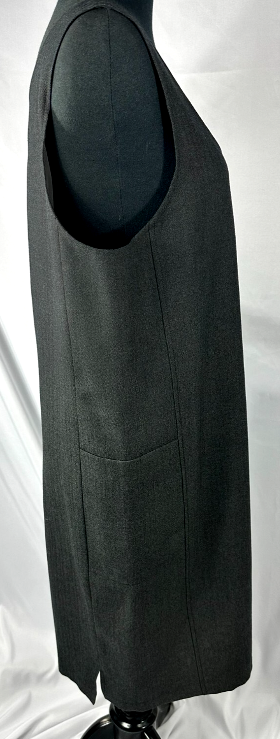 Women's Black Harve Bernard Sport Dress With Pockets- Size 8
