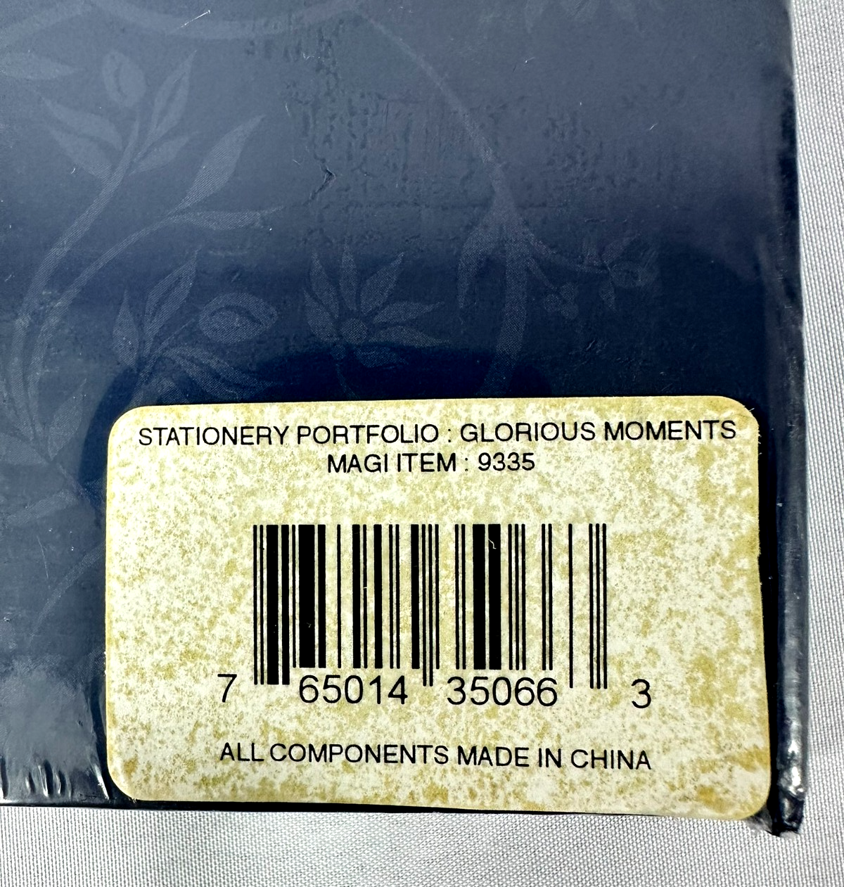 Vintage Thomas Kincade Painter Of Light Glorious Moments Stationary Portfolio