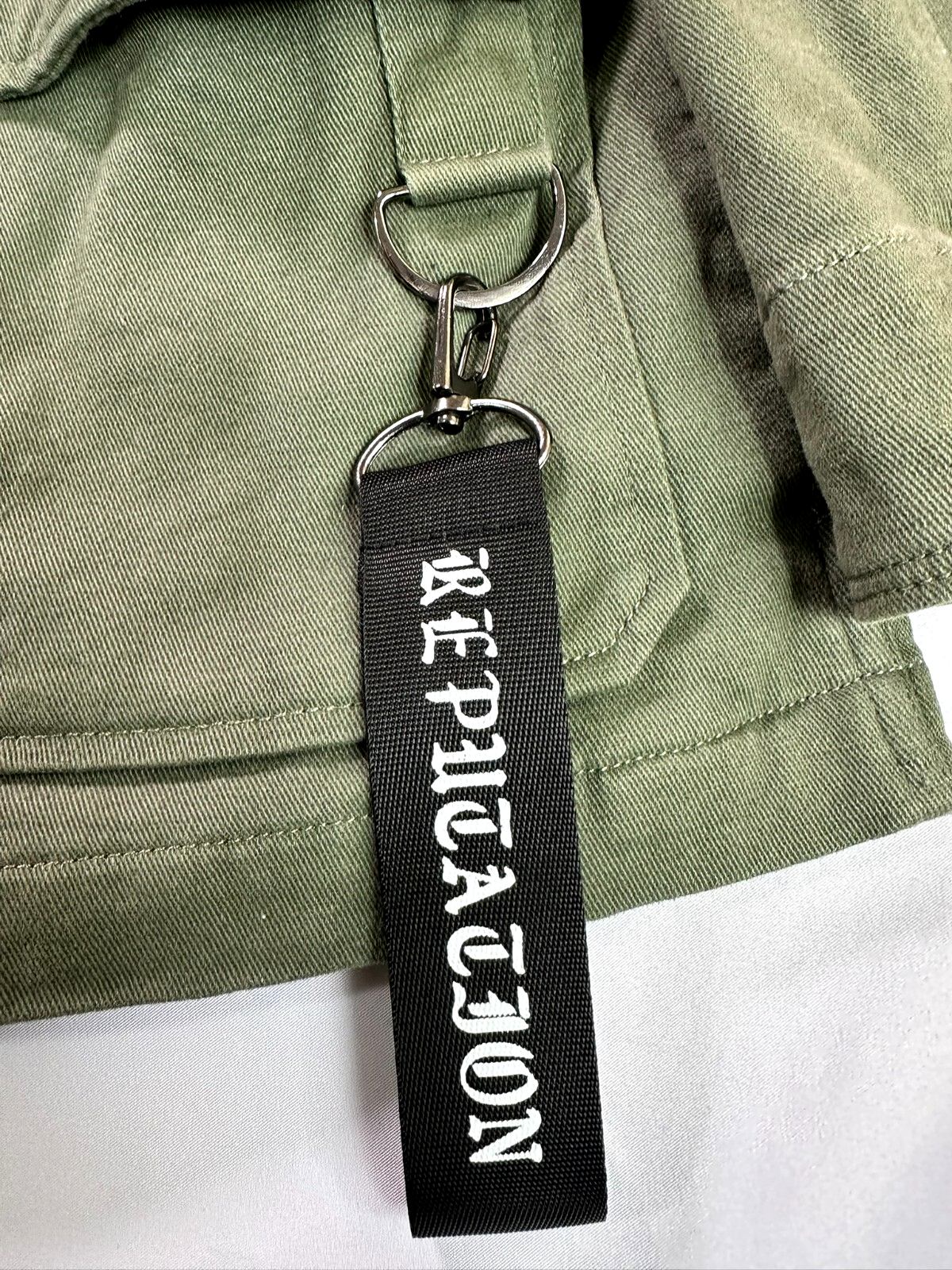 Women's Taylor Swift Reputation Tour Official Green Hooded Army Jacket- Size S