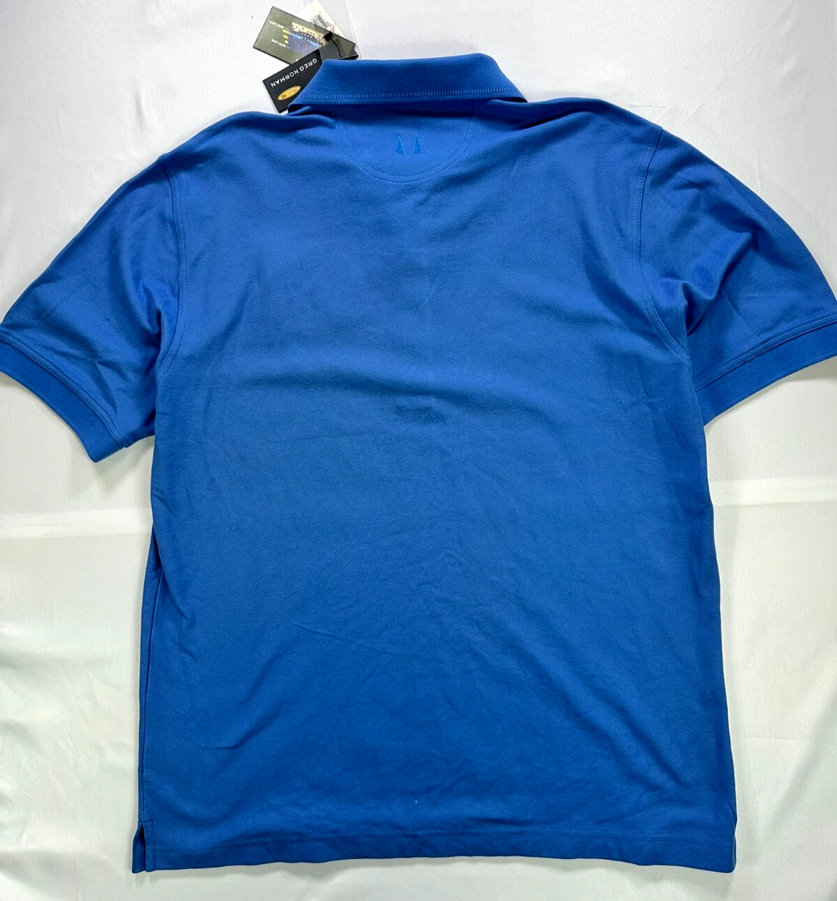 Men's Blue Greg Norman Portofino Bay Hotel Orlando FL Golf Polo Shirt- Size L