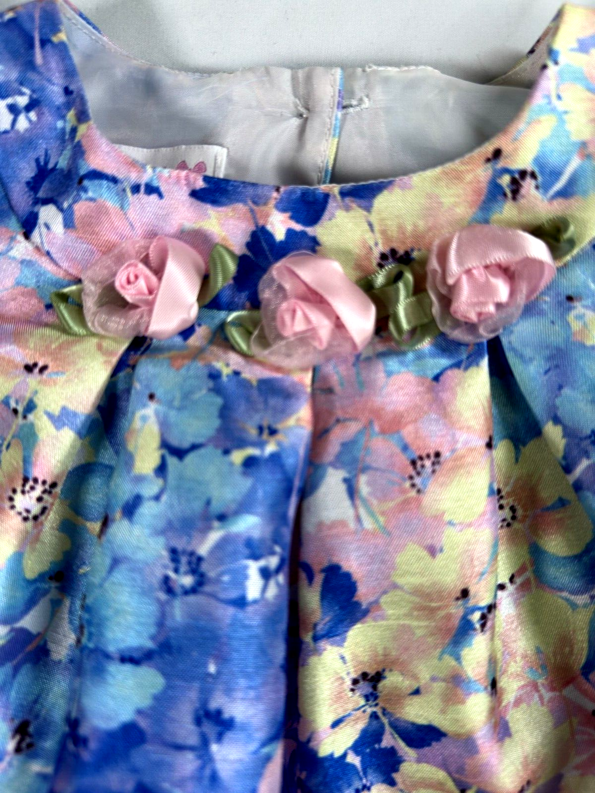 Kids Girls Bonnie Baby Floral Pattern Dress- 24 Months