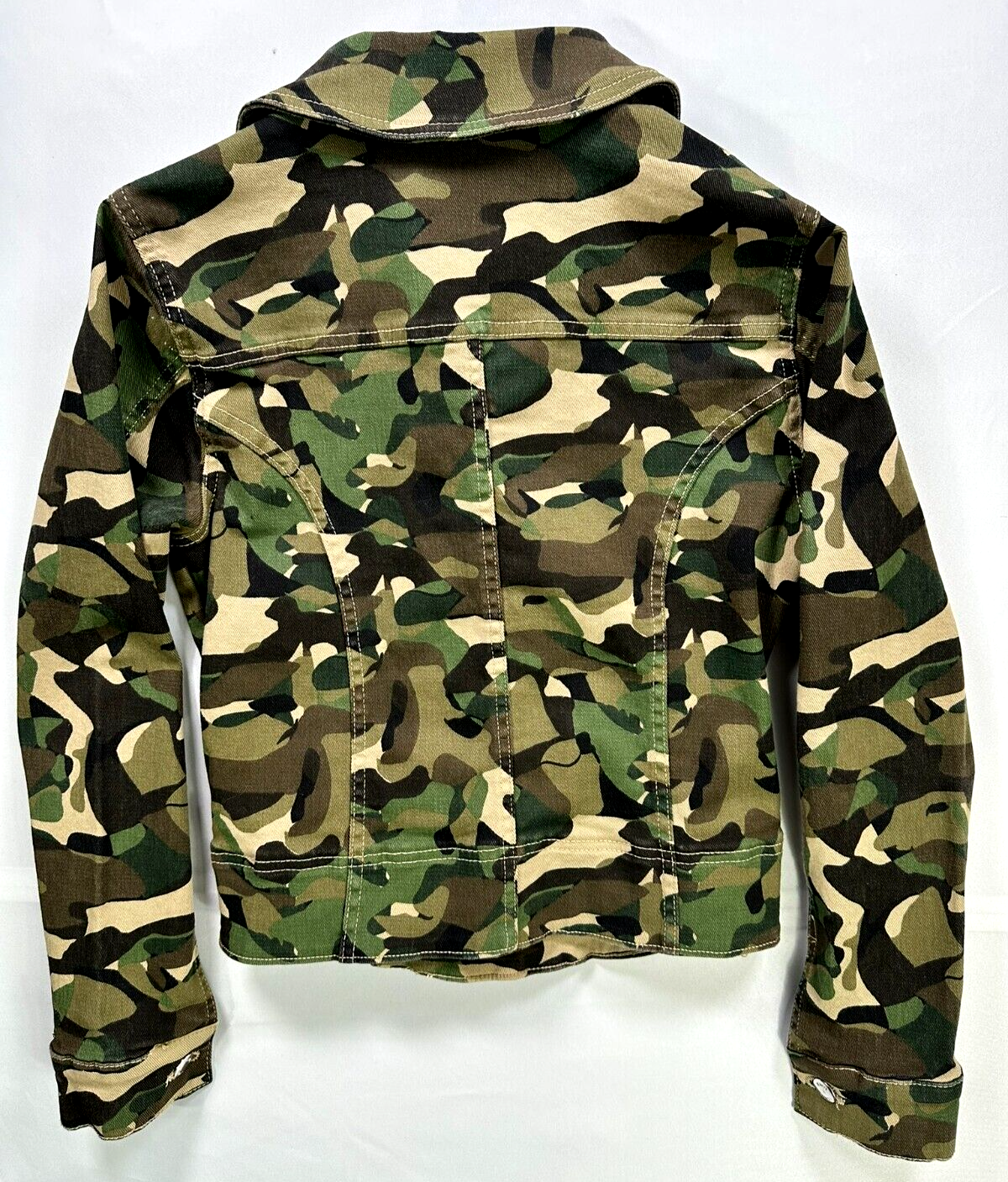 Women's Venus Camo Denim Stretch Jacket- Size S