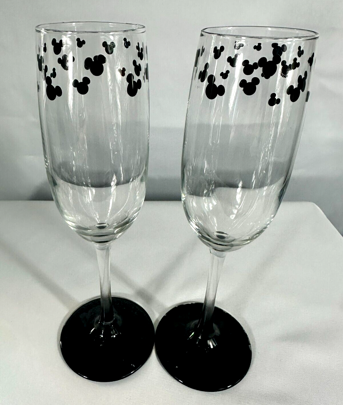 Disney Mickey Mouse Champagne Flute Set