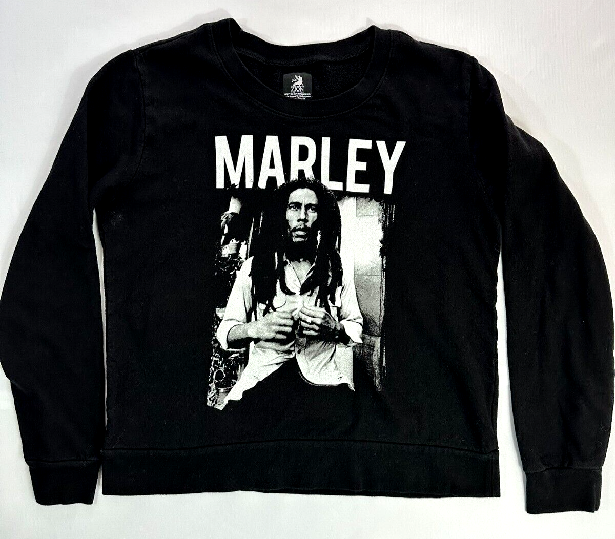Women's Vintage Bob Marley Zion Sweatshirt- Size L