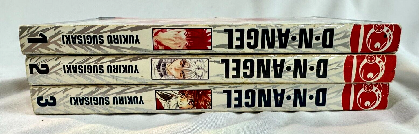 Japanese Anime Graphic and Light Novel Paperback Book LOT (Set of 3)